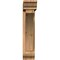 Ekena Millwork Thorton Traditional Smooth Bracket w/ Offset Brace, Western Red Cedar, 5 1/2"W x 22"D x 26"H BKT0604X22X26THR01SWR - alternate 2